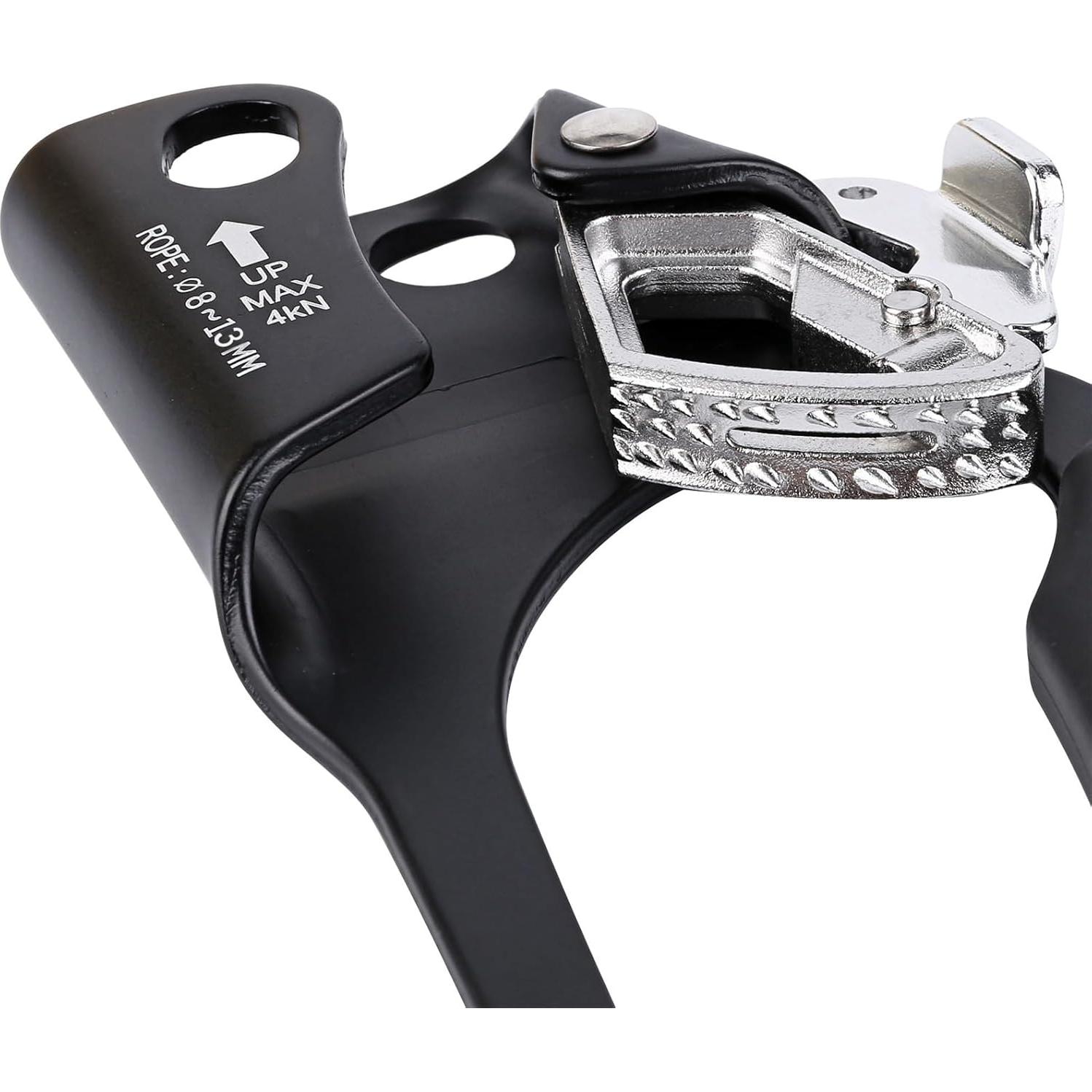 Ascensor de mano QKURT para escalada 8-13mm, ligero