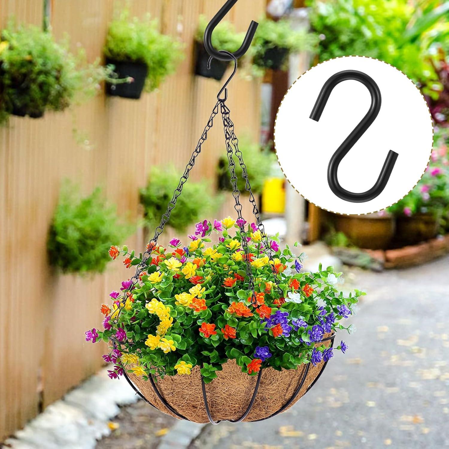 50 Ganchos S Mini de Acero Inoxidable 2.5 cm para Manualidades