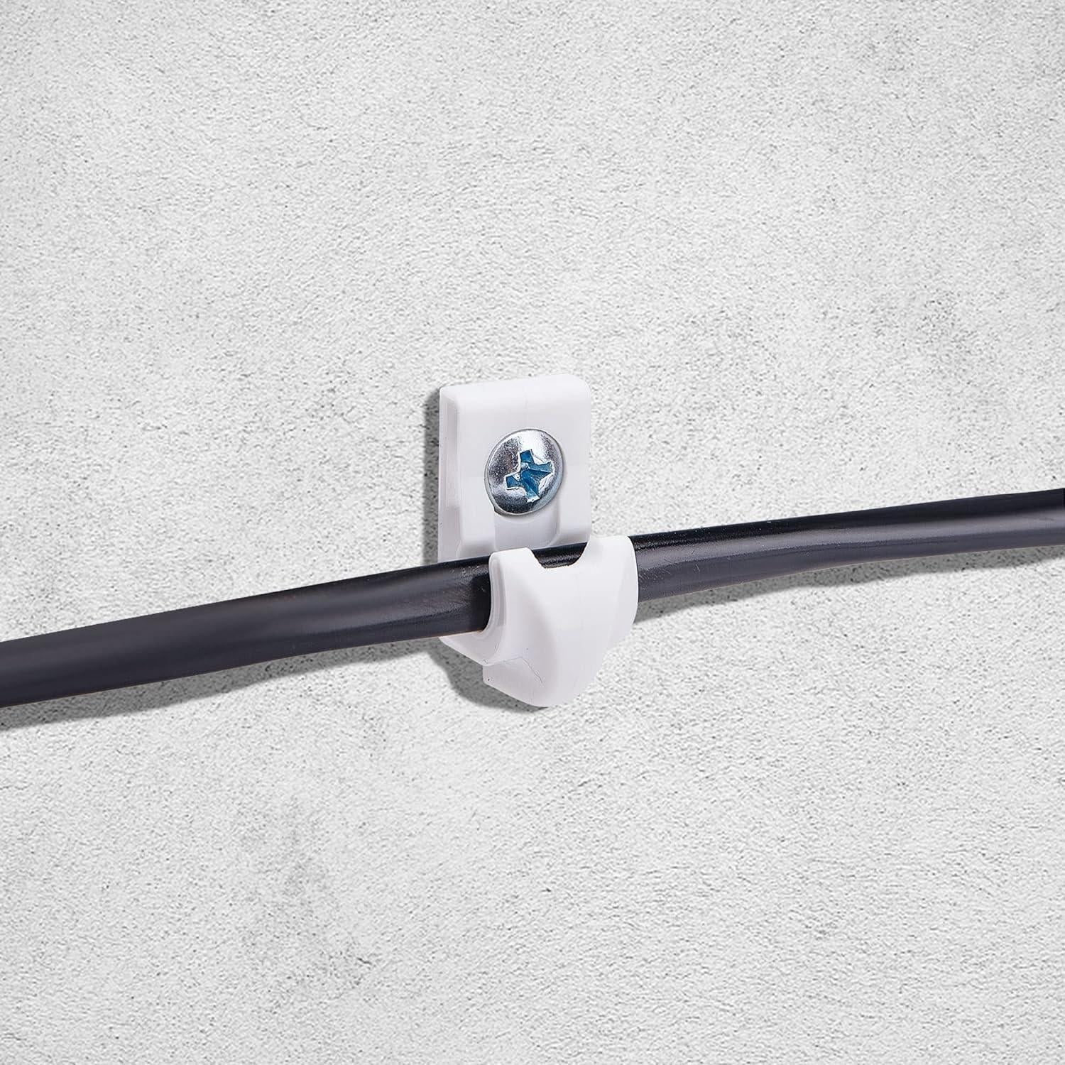 Clips de Pared Sfcddtlg 25 Pcs para Estantes de Alambre