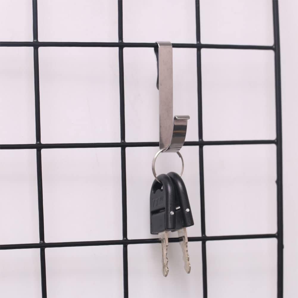 Paquete de 20 ganchos en J de acero inoxidable Svaitend