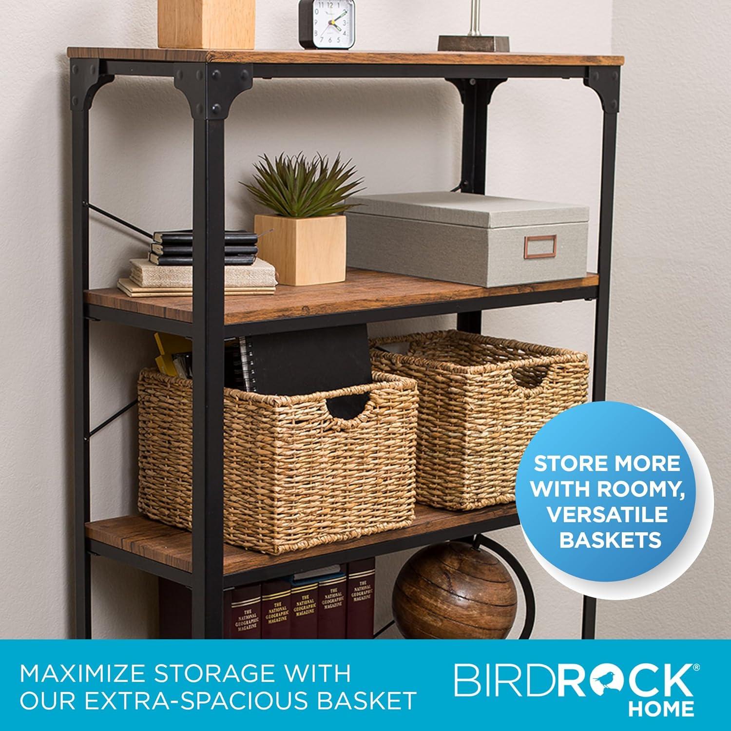 Cestas Organizadoras BIRDROCK HOME - Juego de 3, Mimbre Natural