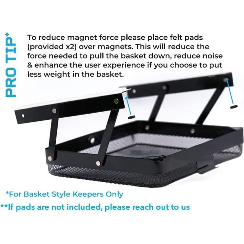 Organizador Bajo Gabinete Coffee Keepers 28x25.4x6.35cm Negro