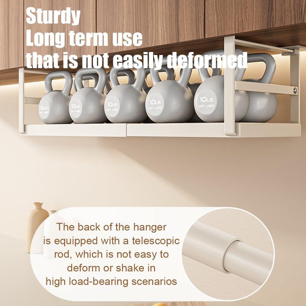 Estante Expandible Bajo el Gabinete Partslety Blanco 22 cm