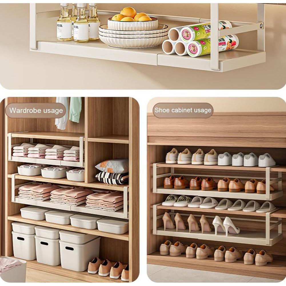 Estante Expandible Bajo el Gabinete Partslety Blanco 22 cm