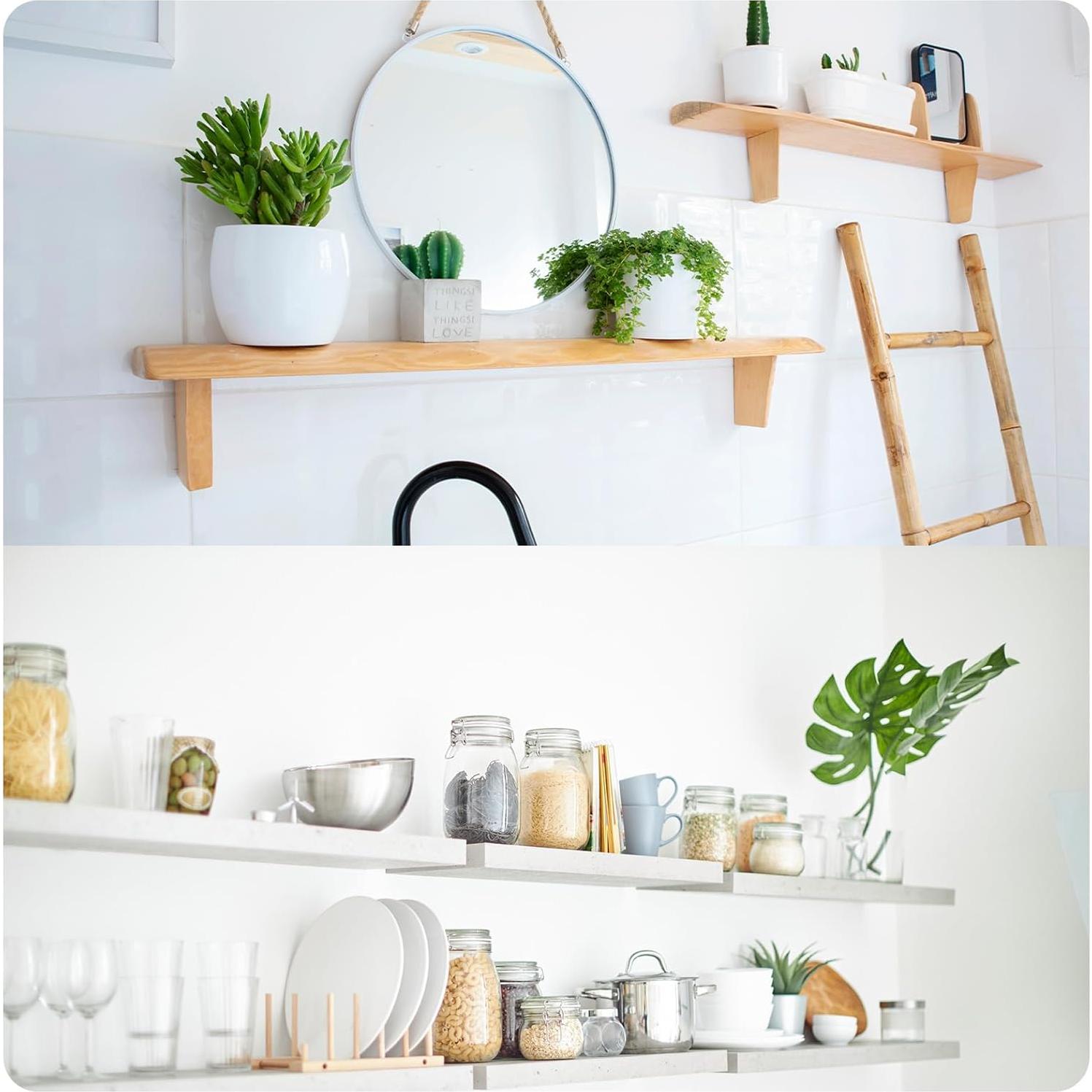 Canasta de Almacenamiento Bajo Estante PATIKIL 33x26x12cm - Paquete de 6