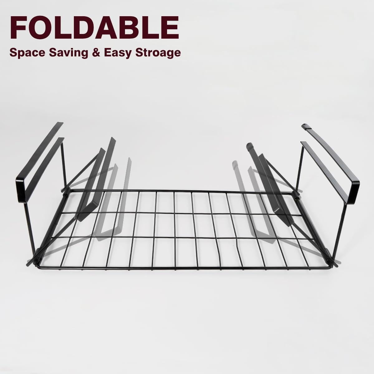 Organizador Colgante de Papel Aluminio y Plástico OKOMATCH Negro