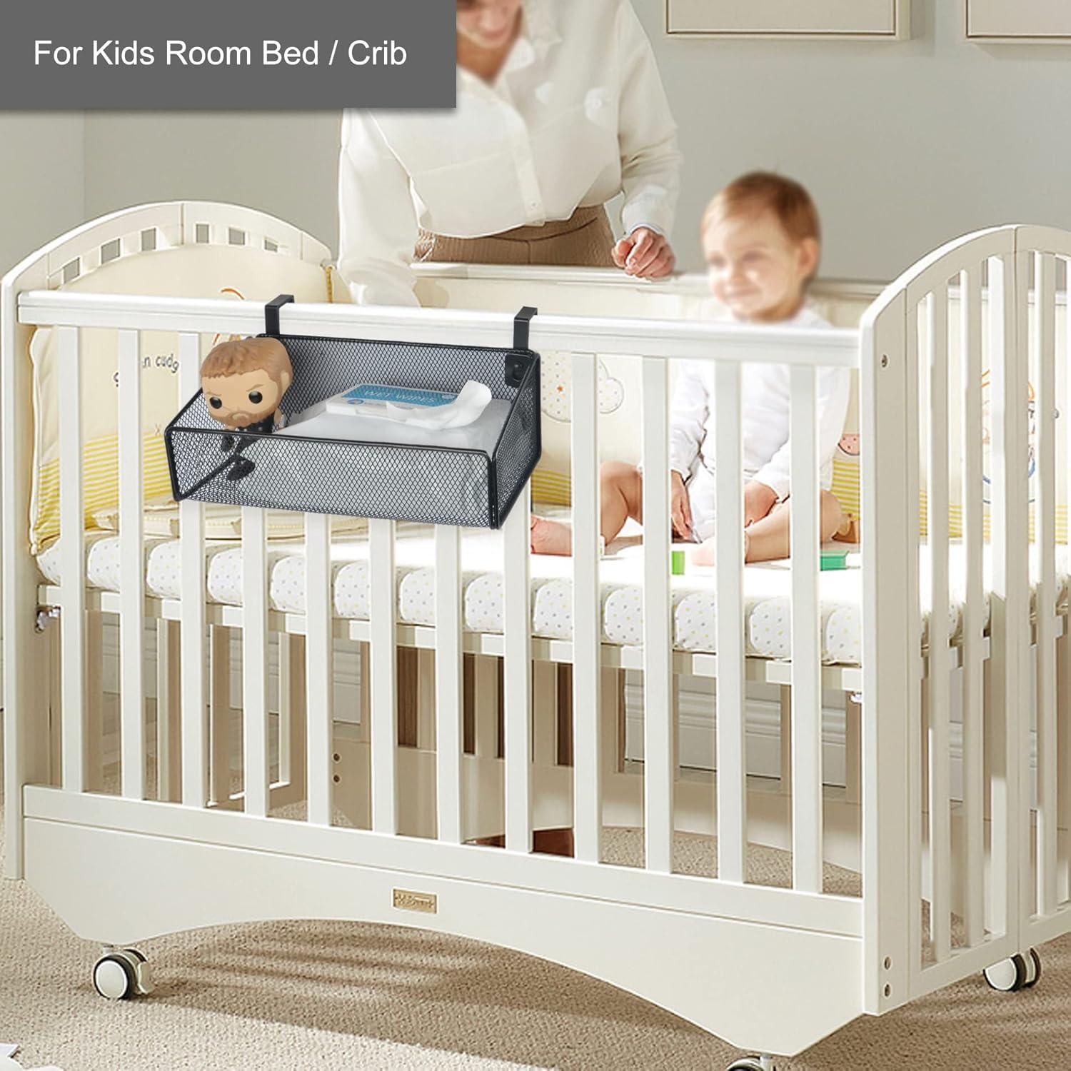 Cesta de Almacenamiento Colgante MATIMASU Negra con 5 Ganchos