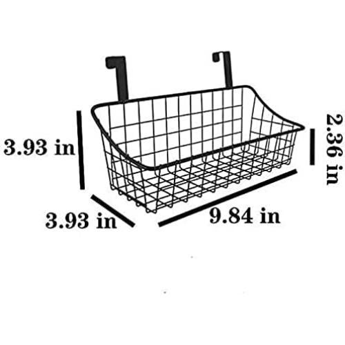 Cesta de Almacenamiento de Alambre LeleCAT 2 Paquete Negro