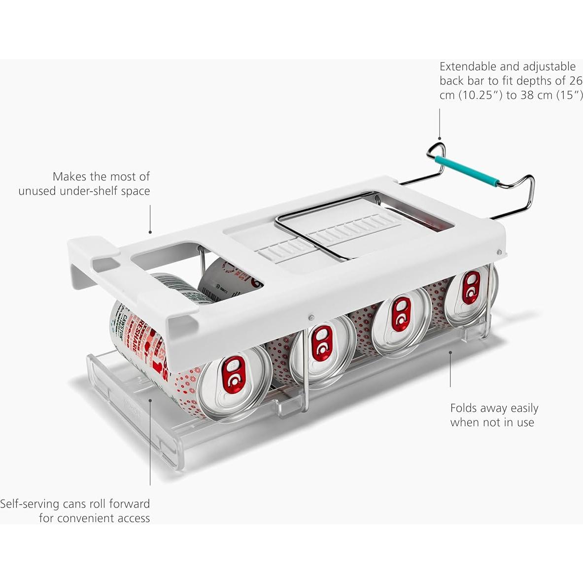 Soporte de Almacenamiento para Latas Joseph Joseph 2 Piezas 34.5 cm