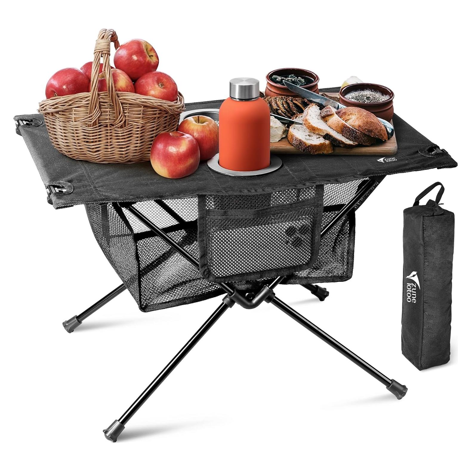 Mesa Plegable Camping ZUNE LOTOO 0.78 kg Compacta