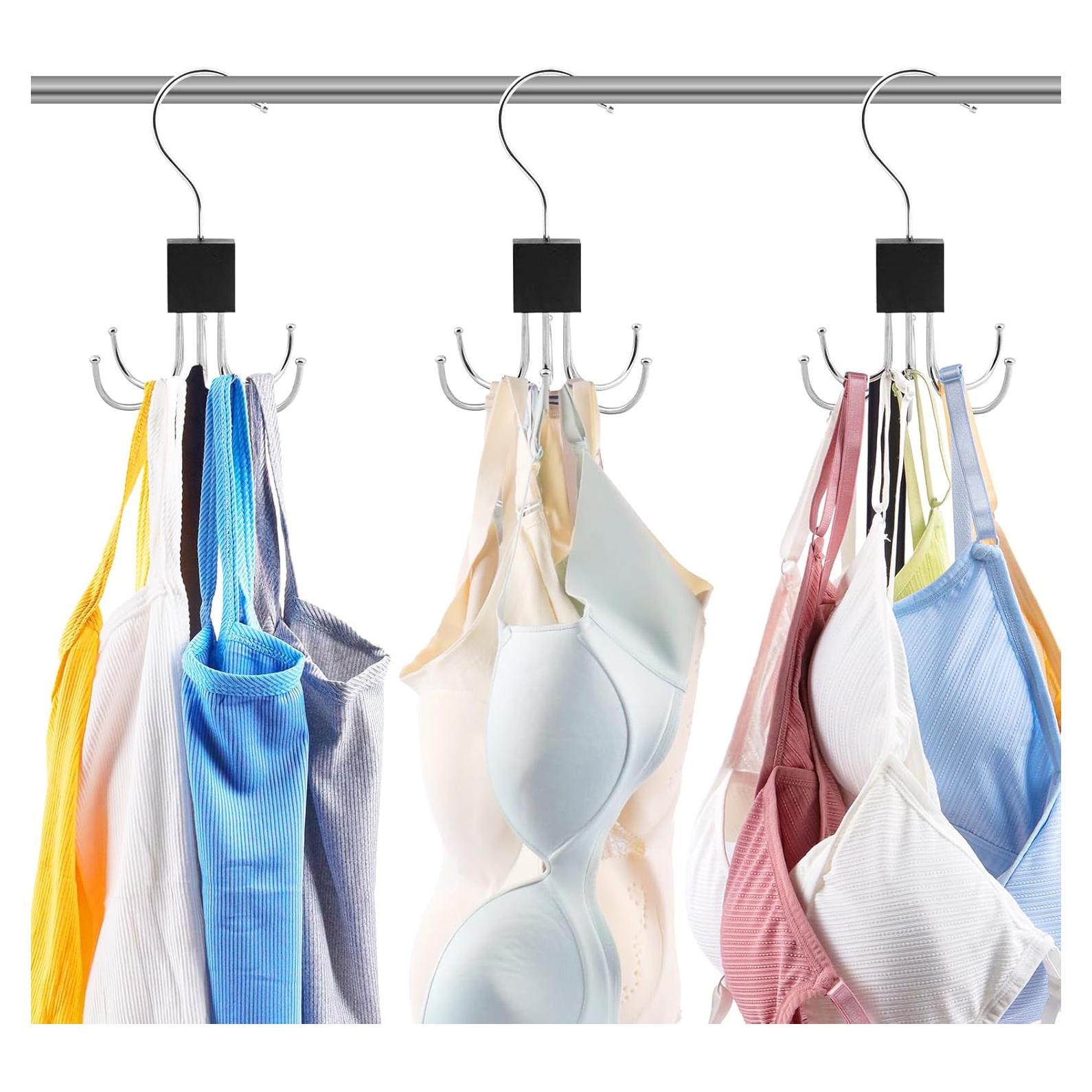 Pack de 3 Perchas Multifuncionales Aquzhou - Ahorra Espacio