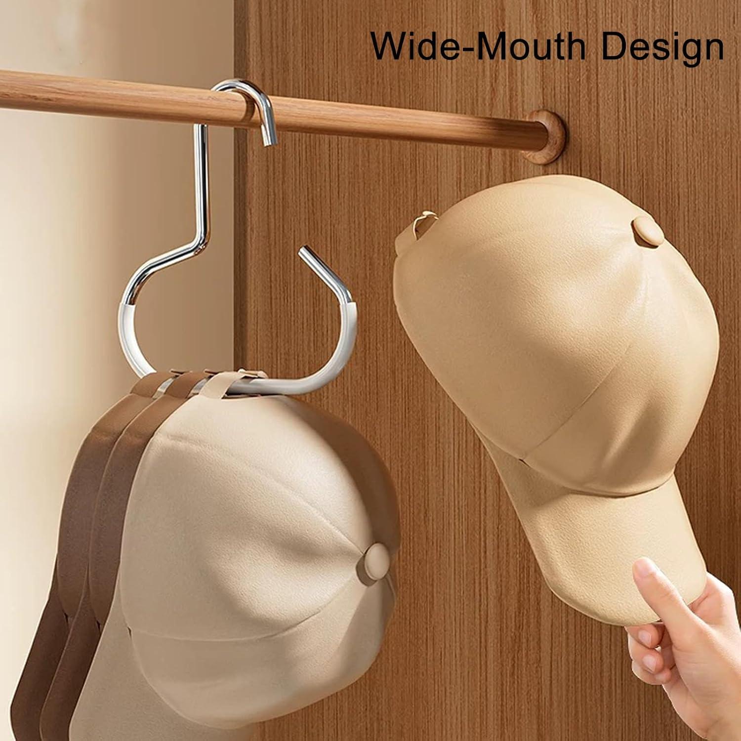 Organizador de Armario Heiboa 5PCS Antideslizante Blanco