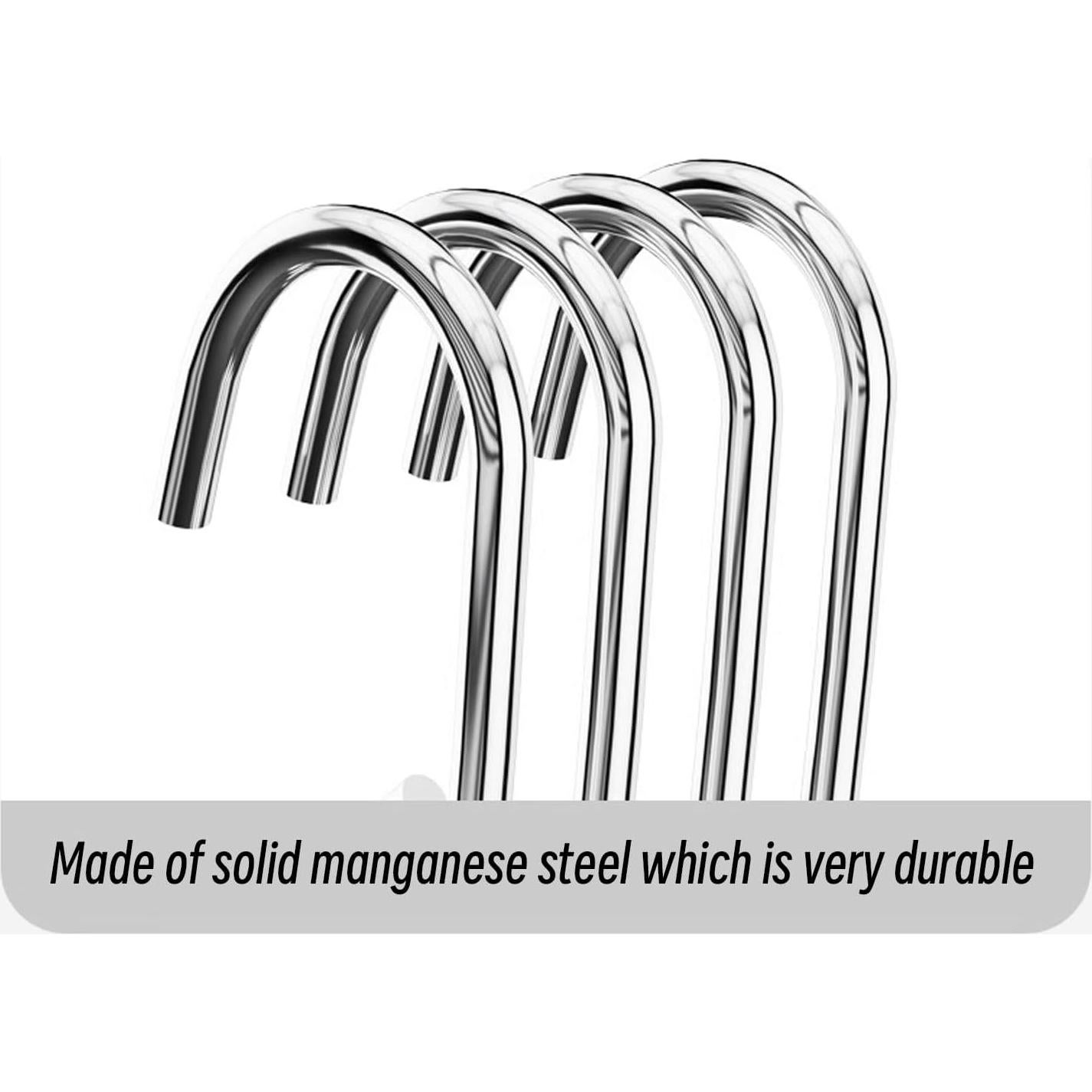 4 Perchas Antideslizantes para Bufandas Nueva Bendición Negro