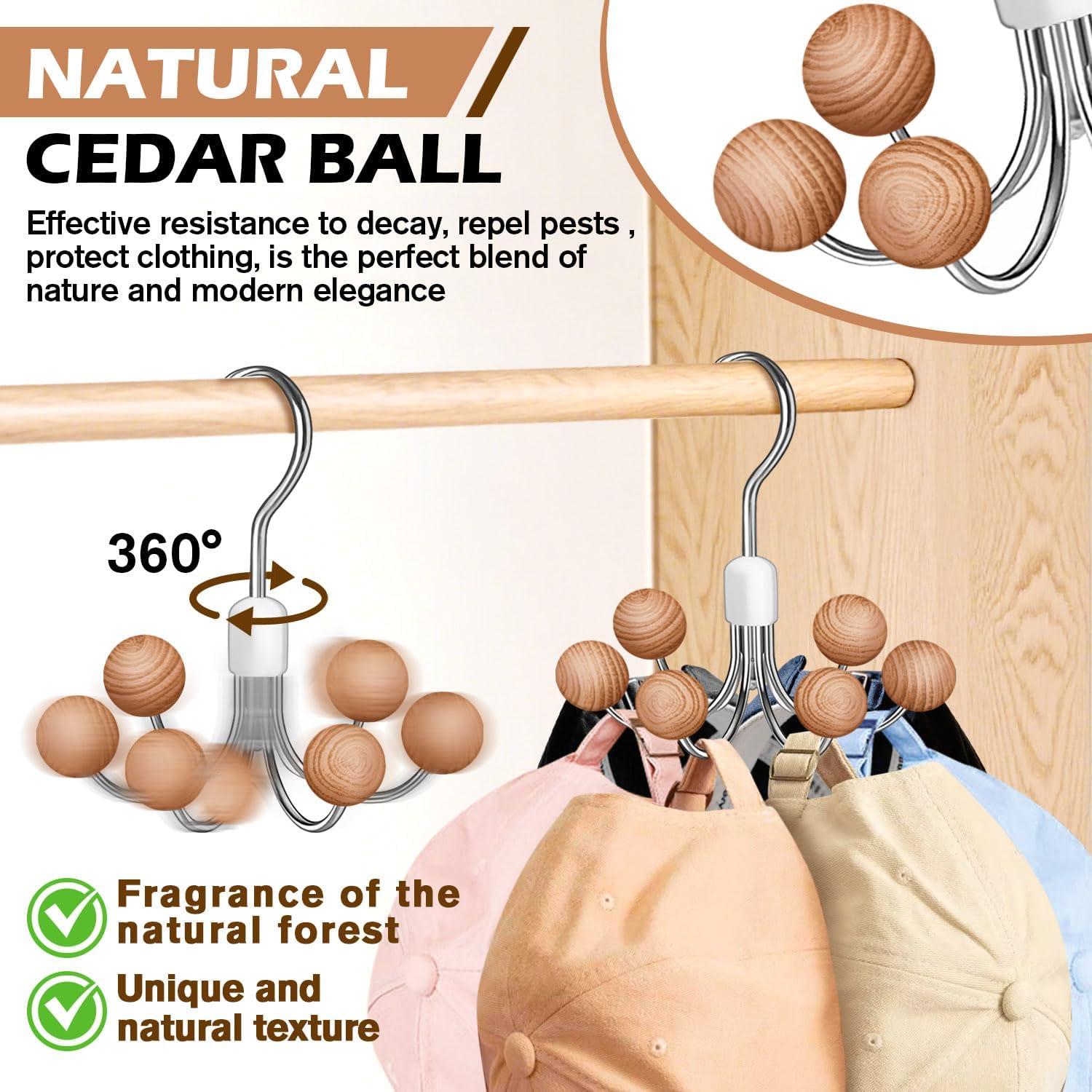 Organizadores de Sudaderas ProtectHobby - Paquete de 2 con 6 Ganchos