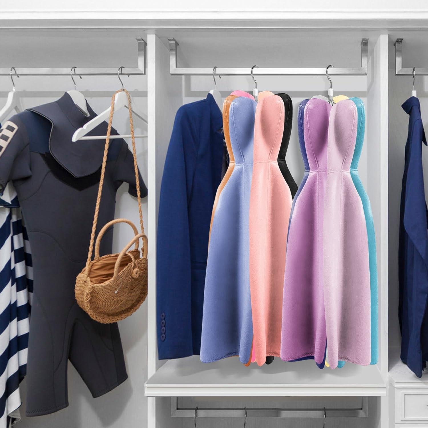 Organizadores de Sudaderas ProtectHobby - Paquete de 2 con 6 Ganchos