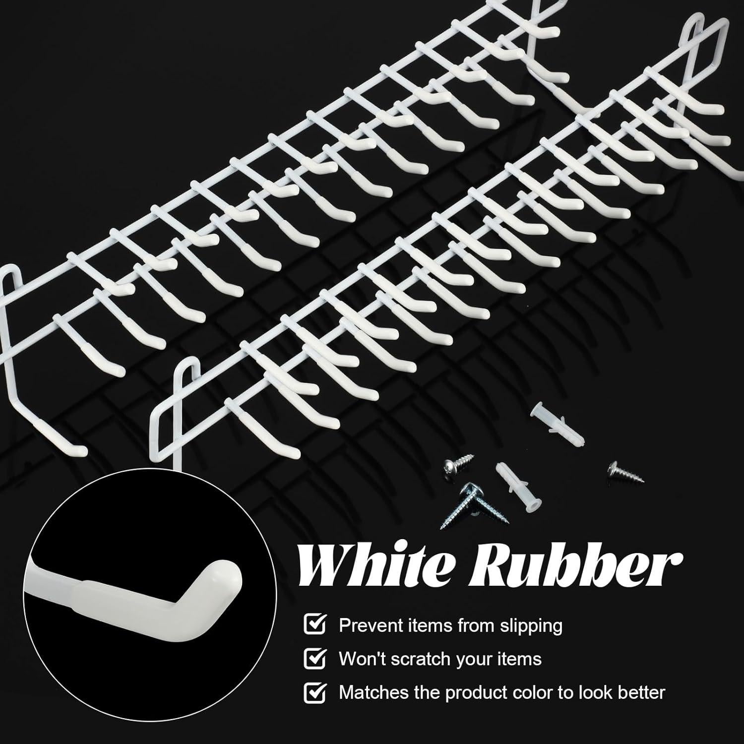 Organizador de Perchas para Corbatas y Cinturones Gisafai - 4 Piezas