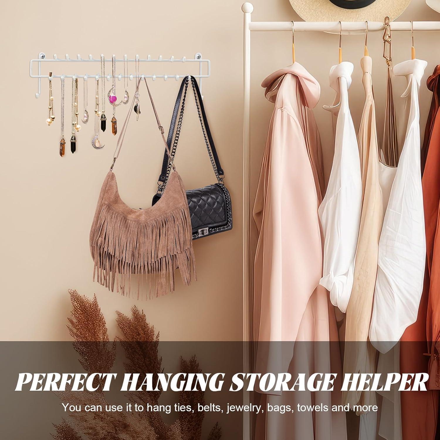 Organizador de Perchas para Corbatas y Cinturones Gisafai - 4 Piezas