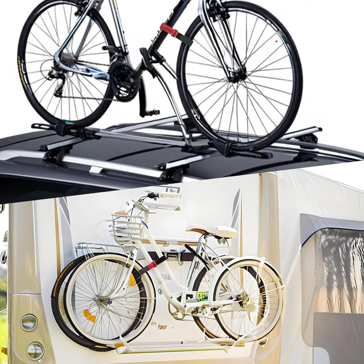 Correas de Bicicleta GDSZDDXX BRS1.0 Ajustables 2PCS Antideslizantes