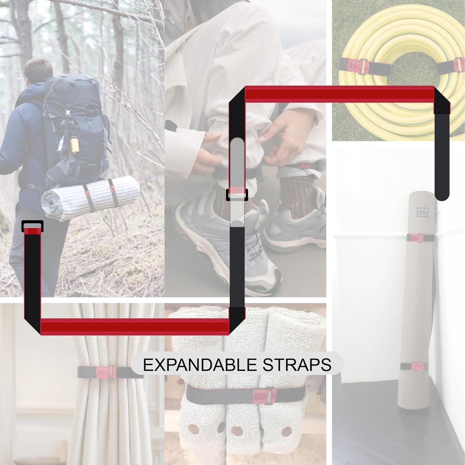 Correas de Bicicleta GDSZDDXX BRS1.0 Ajustables 2PCS Antideslizantes