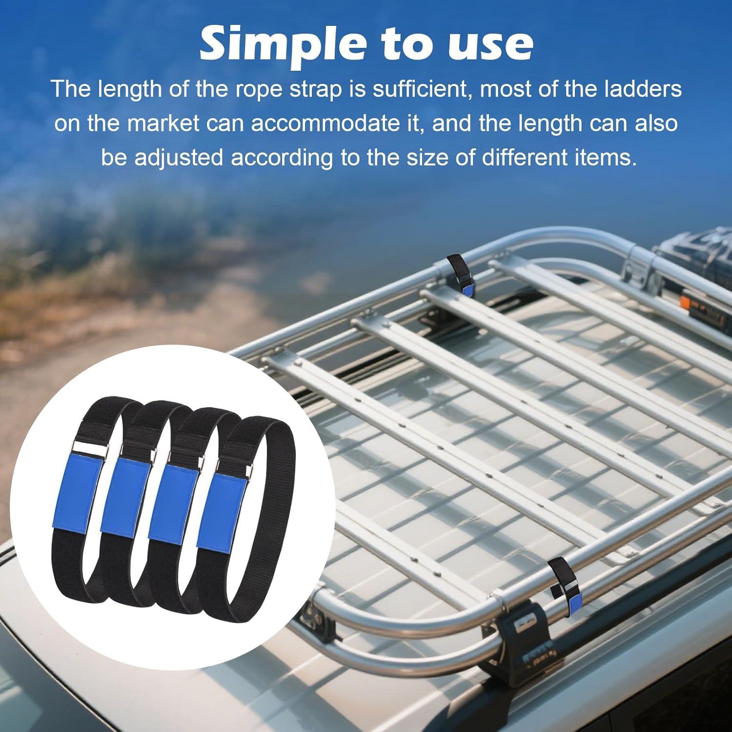 Correas de Sujeción Multipropósito PIHIL 83.82 cm Azul - Paquete de 4