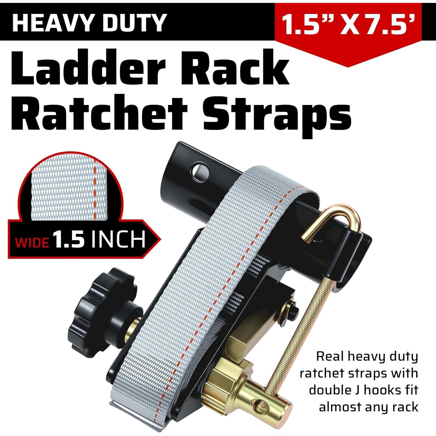 Correas de Sujeción Towmax 7.5ft (2.29m) con Gancho en J