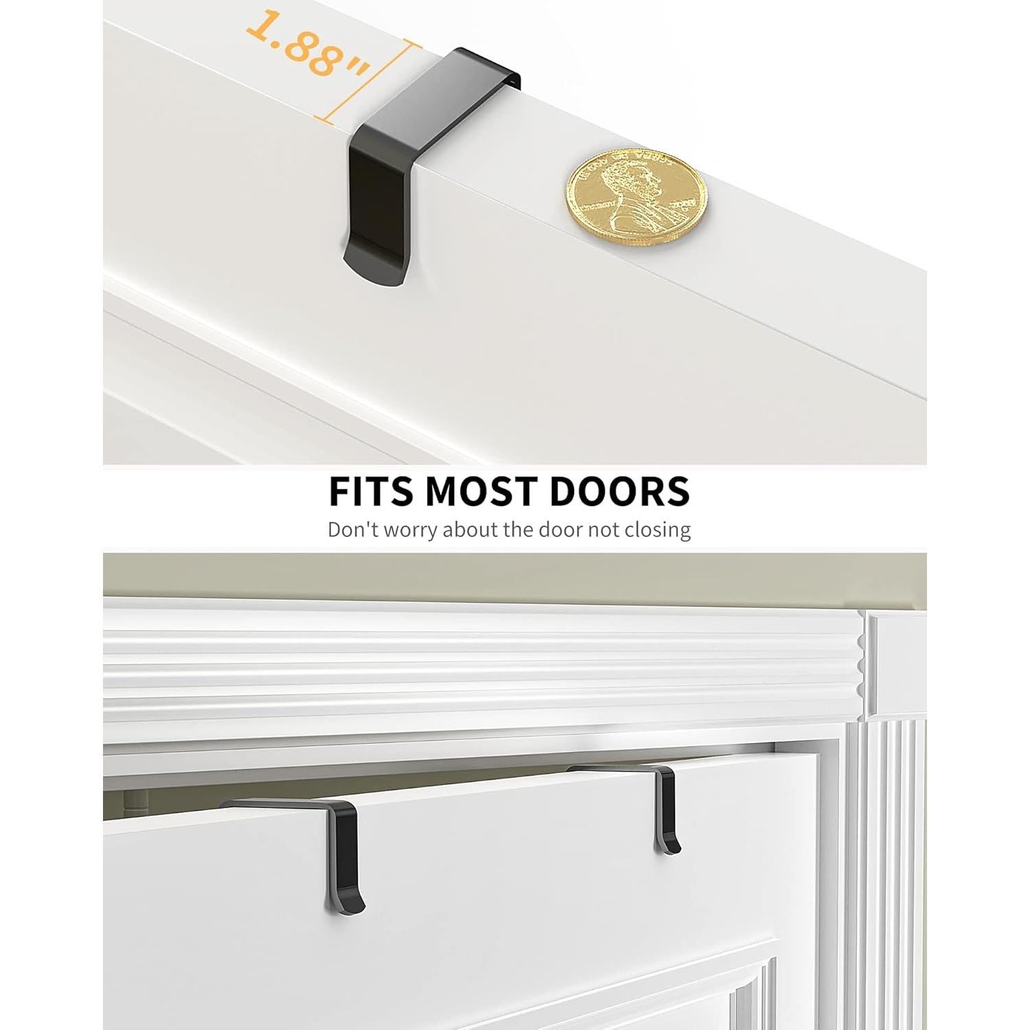 Organizador de Despensa Moforoco 9 Niveles Negro 1.88 m