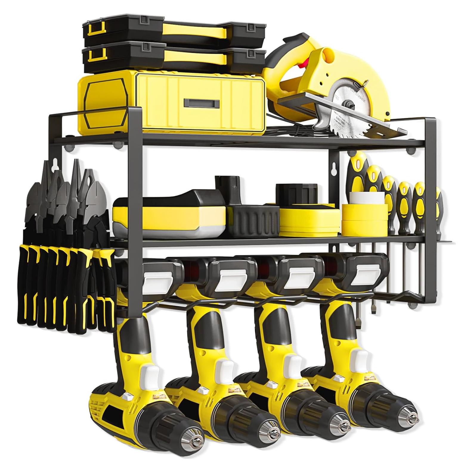 Estante Metálico de Pared HomeCurated 3 Niveles 81.65kg