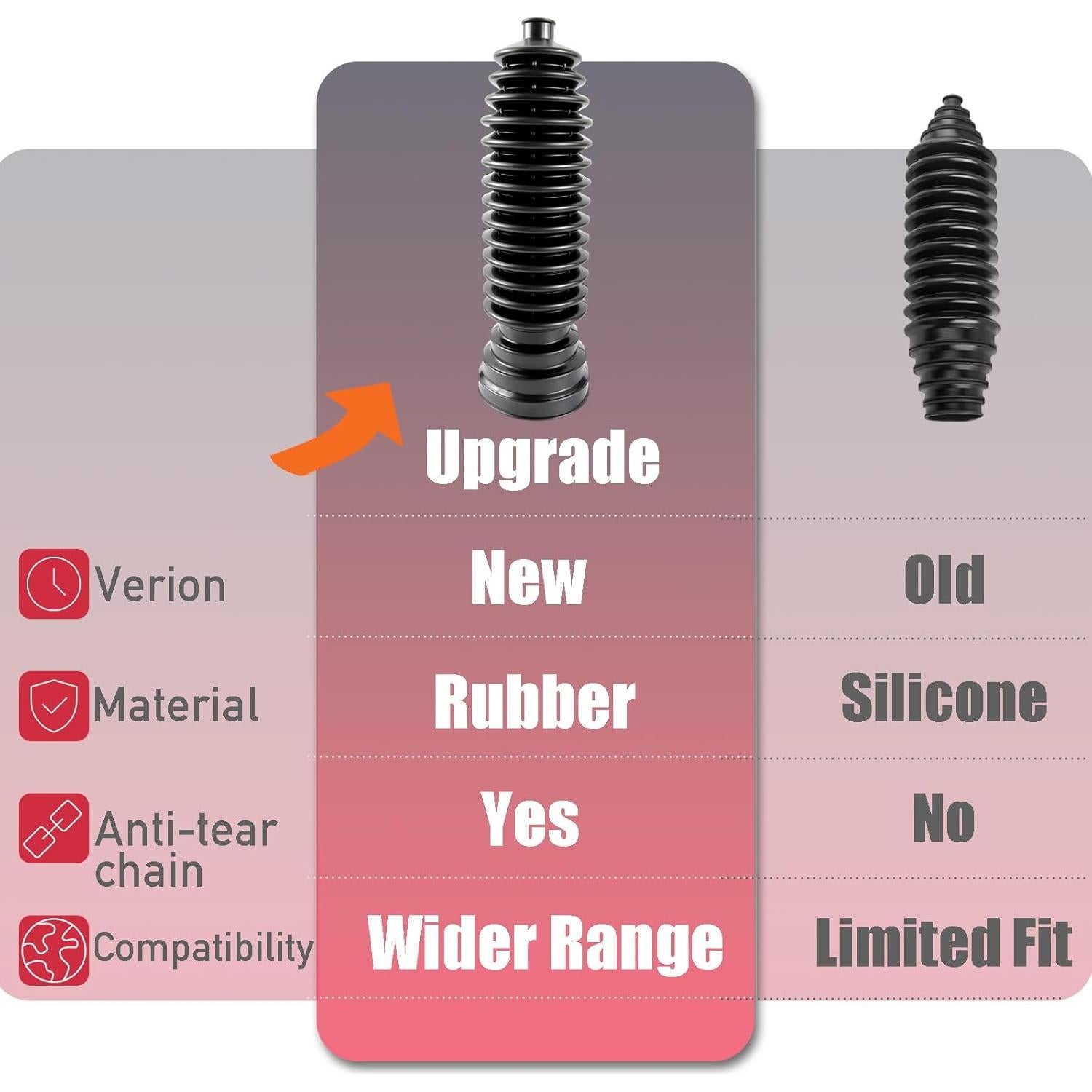 Kit Bota de Varilla de Dirección Interna NARATI 2 Piezas