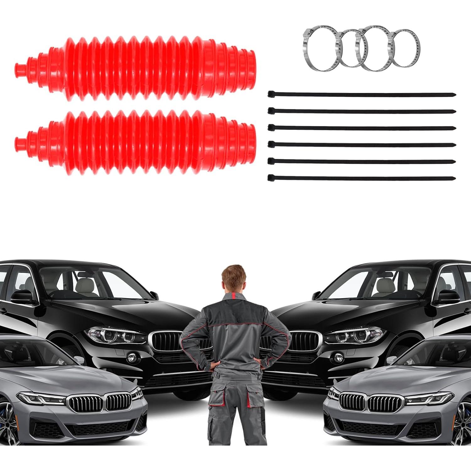 Kit Universal de Bota de Silicona HHZL con 6 Bridas y 4 Abrazaderas