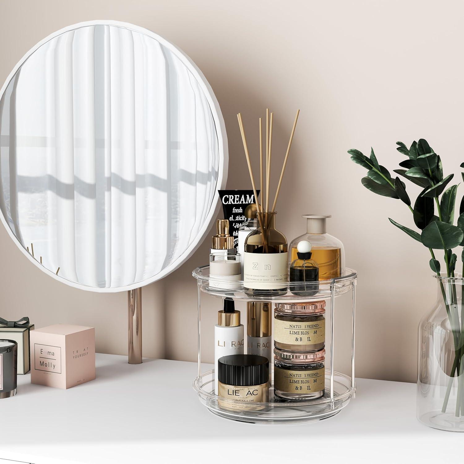 Organizador Giratorio Lazy Susan Pantasia 23.5 cm Doble Nivel