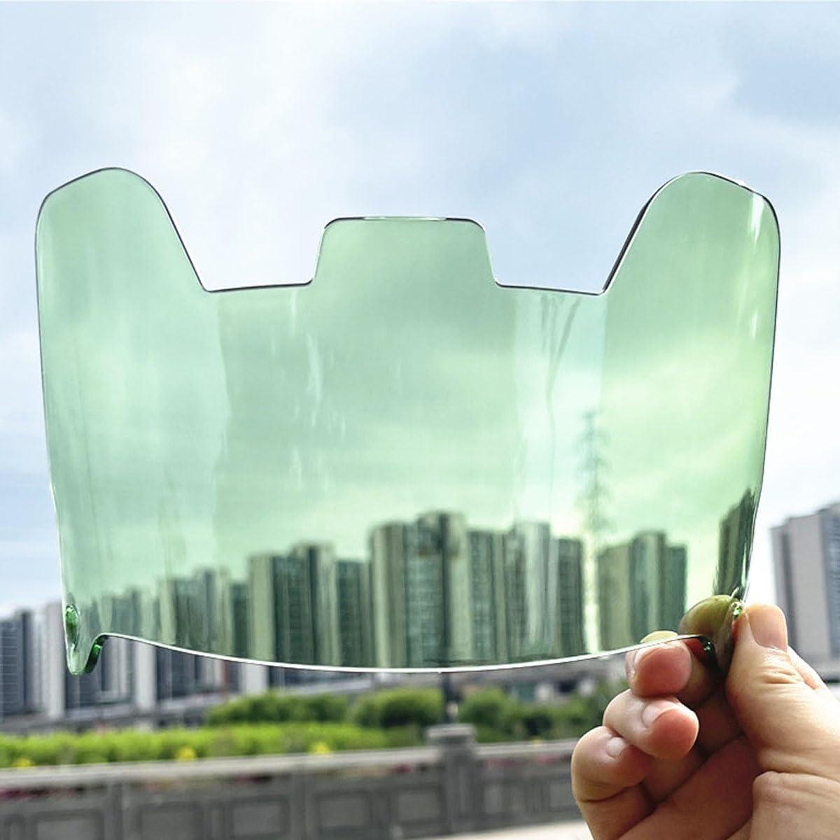 Visera de Fútbol Deepflair Transparente Resistente a Rayones