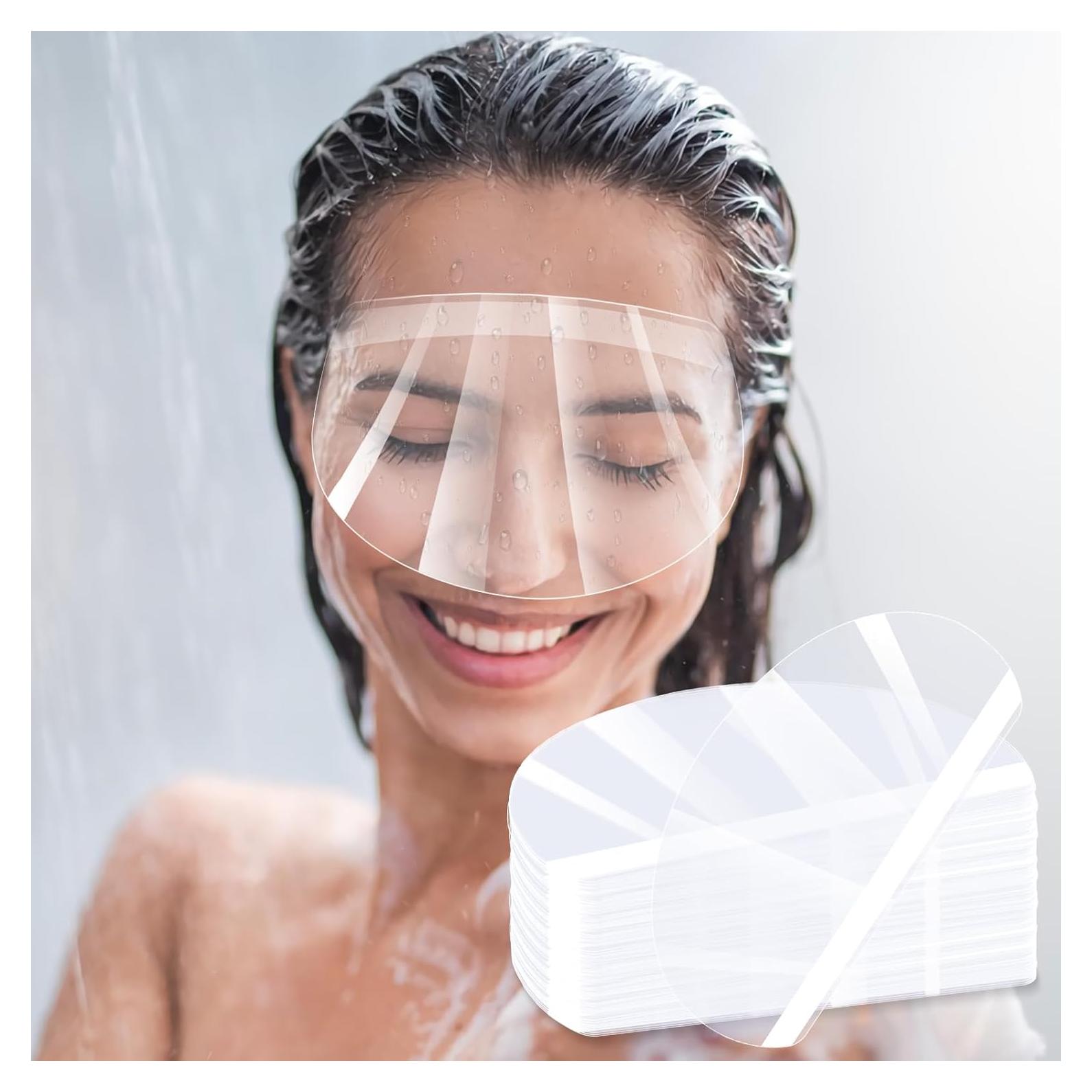 100 Escudos Faciales Transparentes Ruizaua - Protección Ocular