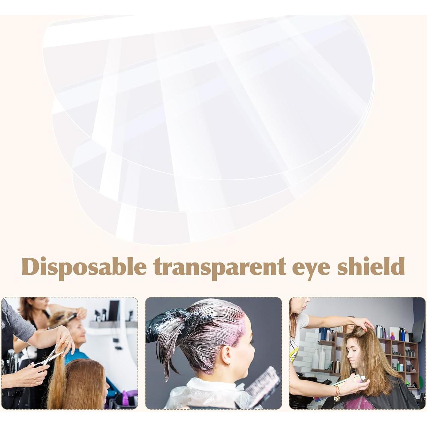 100 Escudos Faciales Transparentes Ruizaua - Protección Ocular