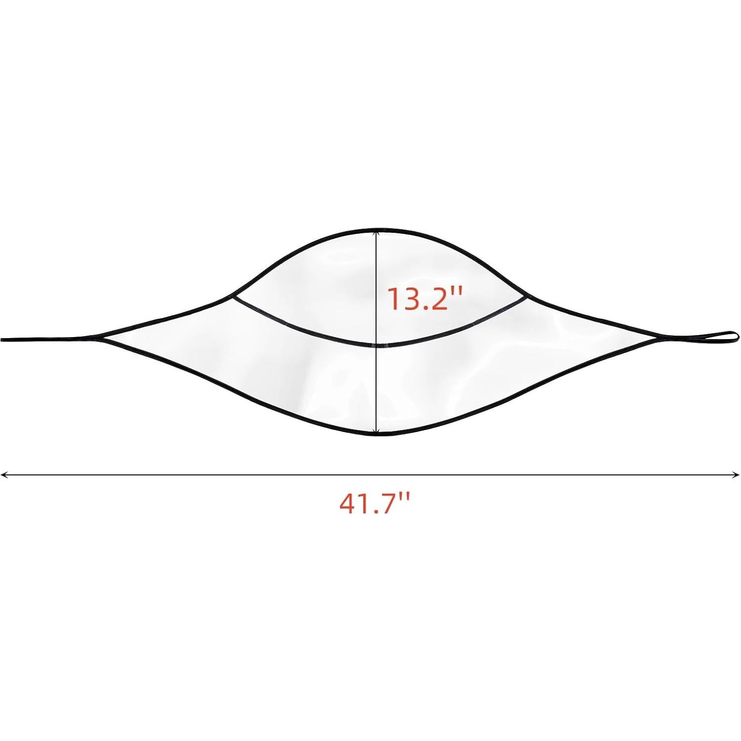 12 Gorros de Lluvia Transparentes Cididu con Visera Reutilizables