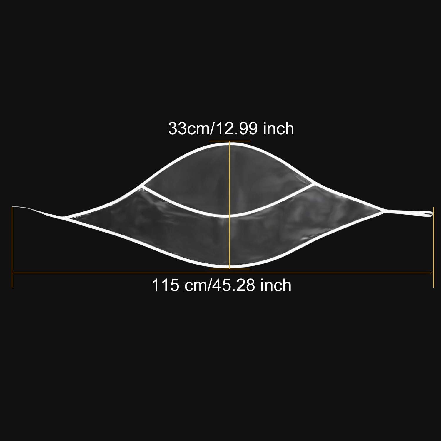 Gorros de Lluvia SATINIOR 12 Piezas Transparentes Impermeables