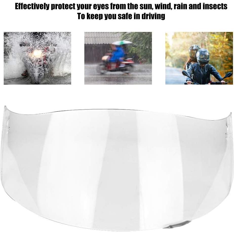 Visera de Casco de Motocicleta Camrusic K1 K3 SV K5 Transparente