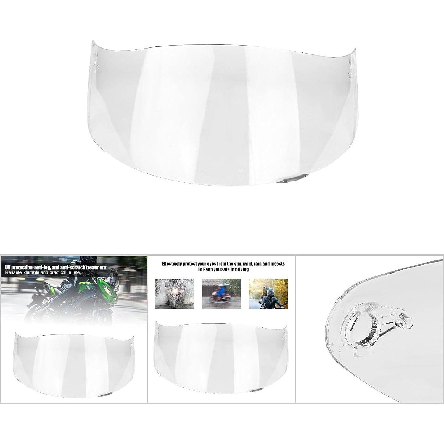 Visera de Casco de Motocicleta Camrusic K1 K3 SV K5 Transparente