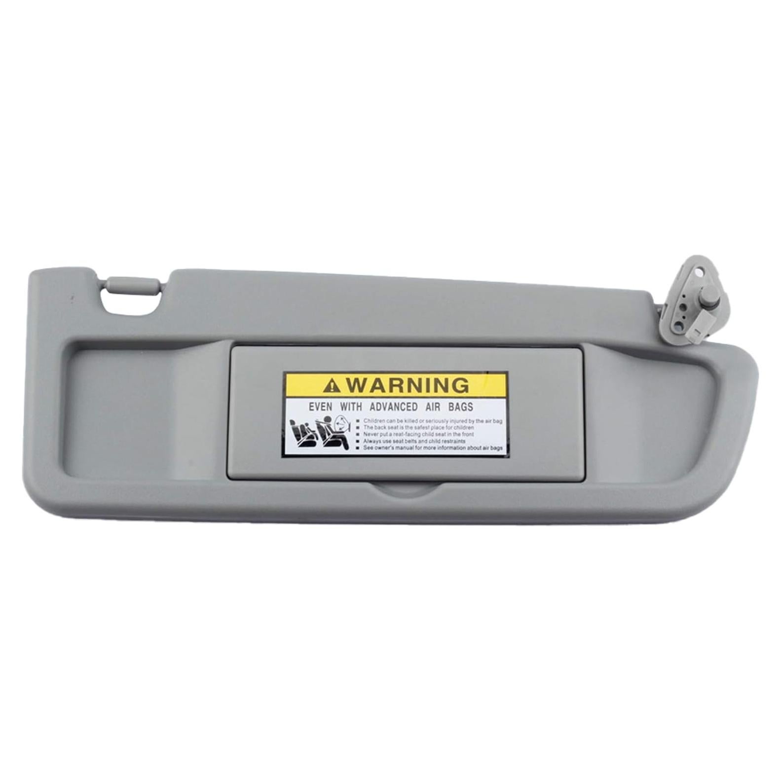 Visera de Sol Lateral Derecho Dasbecan Gris Claro Honda Civic 2006-2011