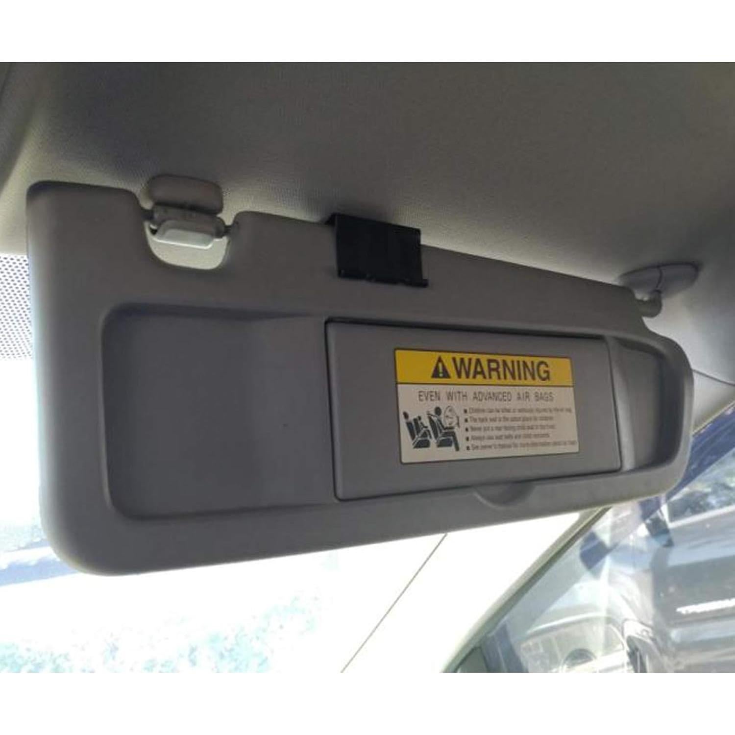 Visera de Sol Lateral Derecho Dasbecan Gris Claro Honda Civic 2006-2011