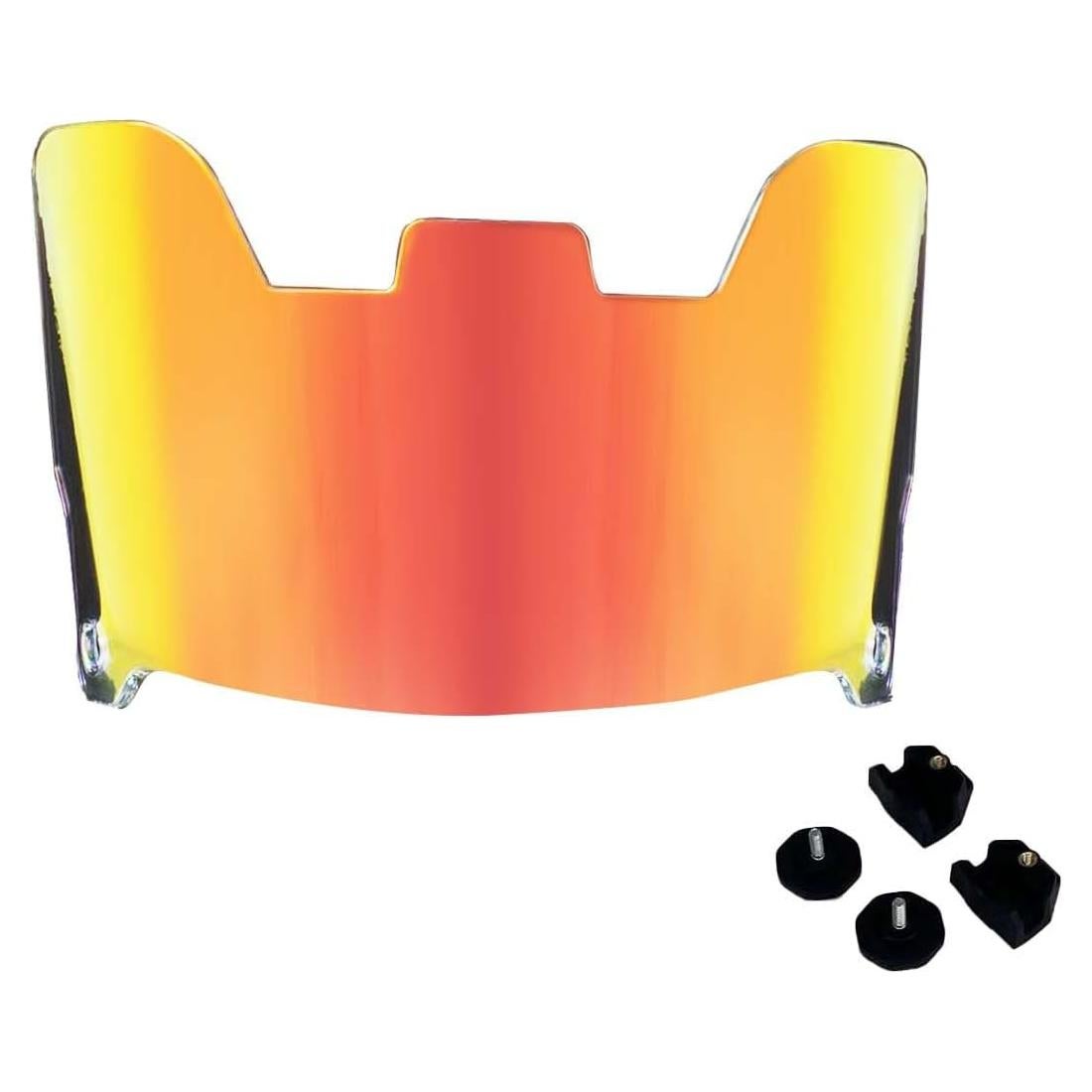 Visera de Fútbol Fenduoer FV-Rojo Antivaho UV Ajustable