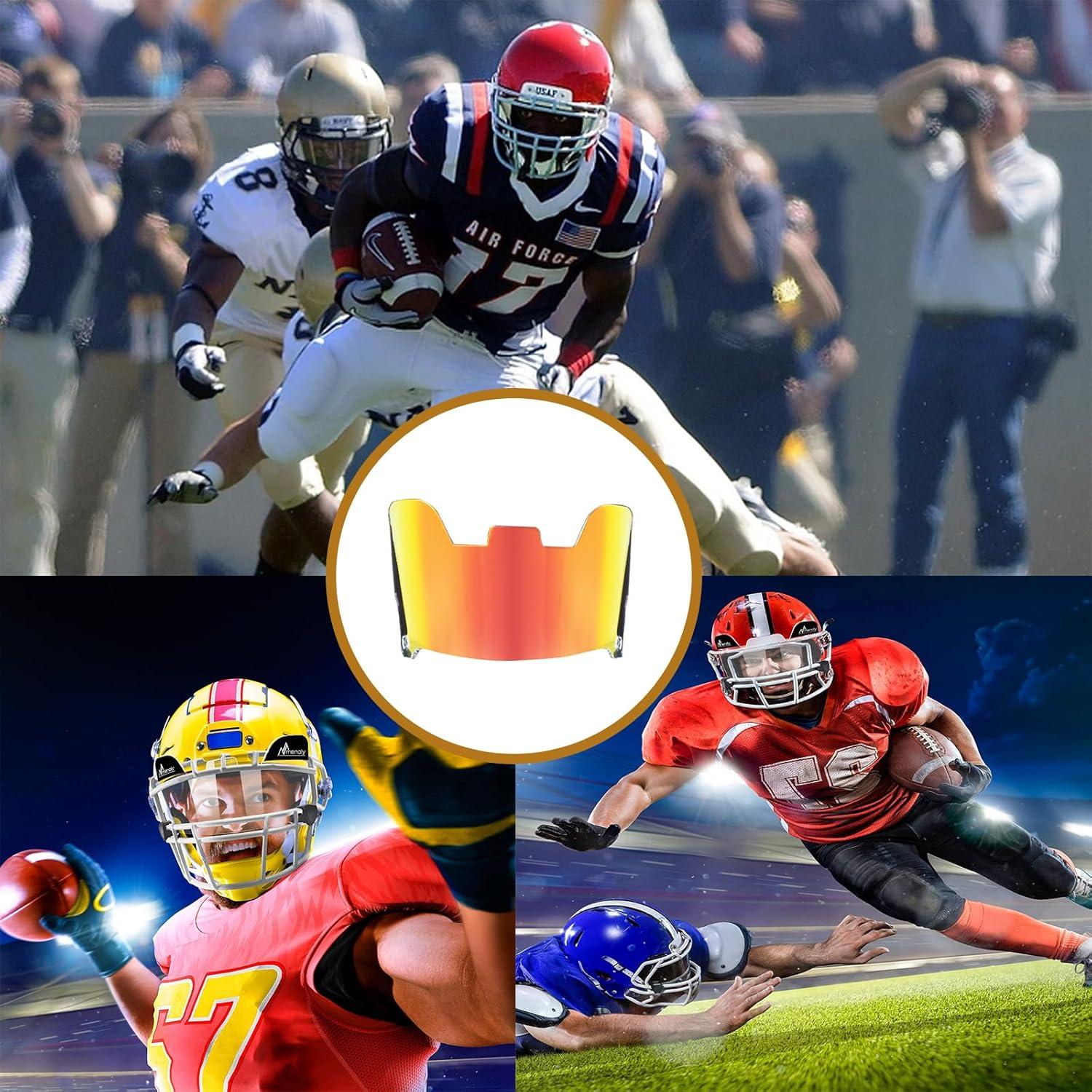 Visera de Fútbol Fenduoer FV-Rojo Antivaho UV Ajustable