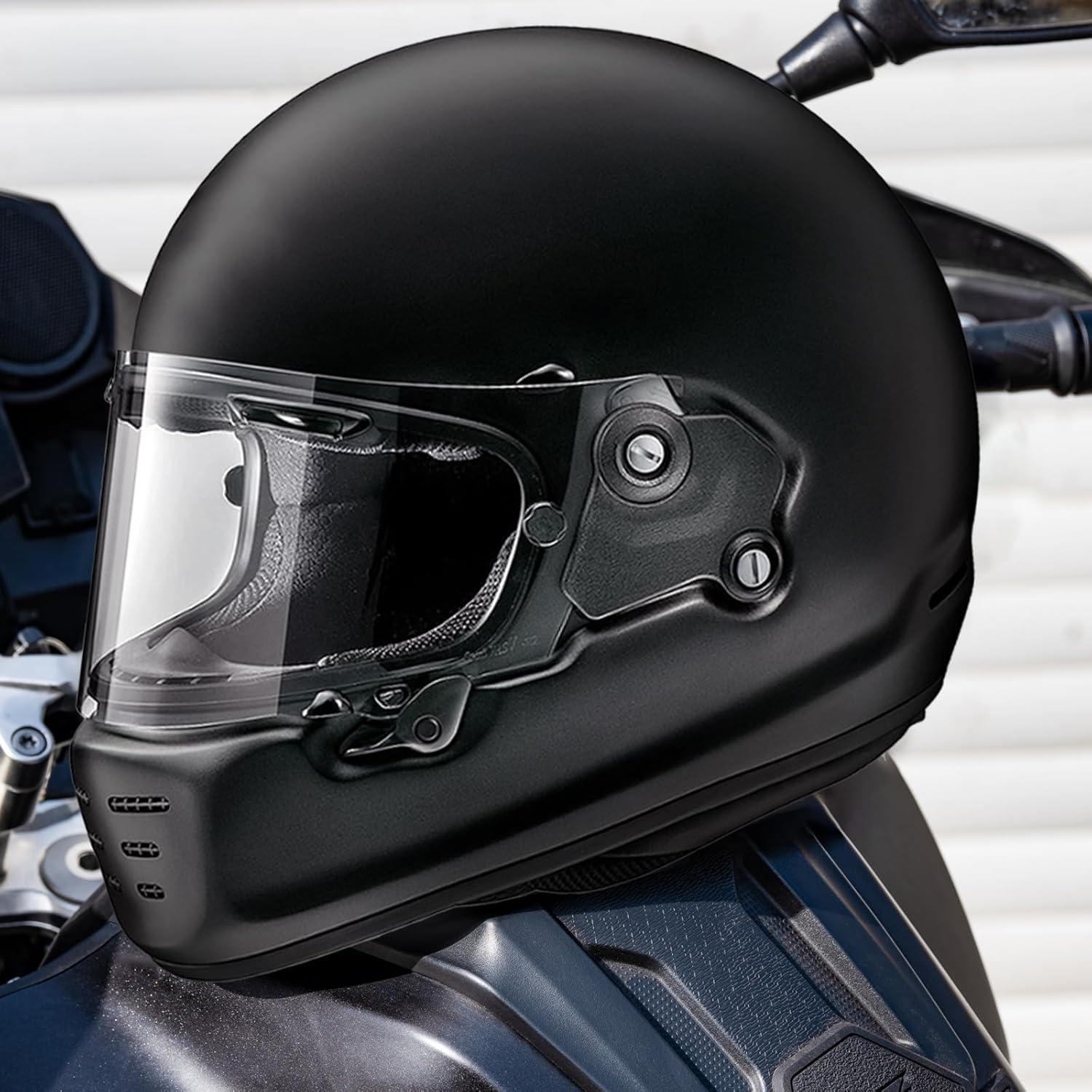 Visera de Casco VCOROS Regent-X Transparente para Motocicletas