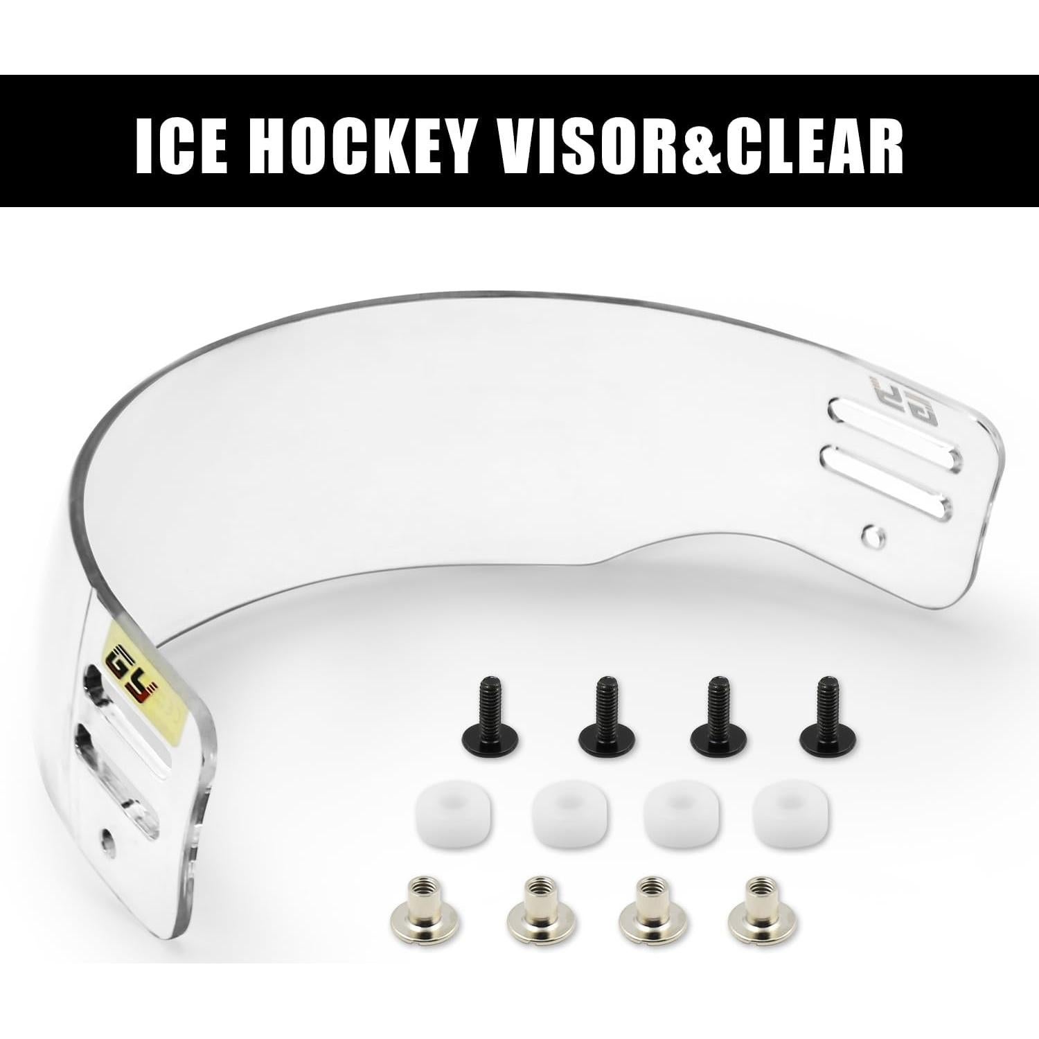 Visor de Hockey GY HV-V600 Antivaho y Antirayaduras