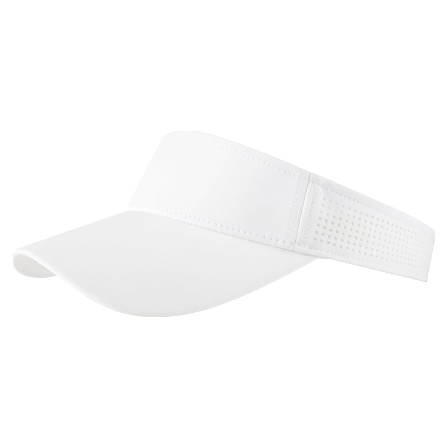 Gorra Deportiva FEICUI para Mujeres Ajustable UV Blanca