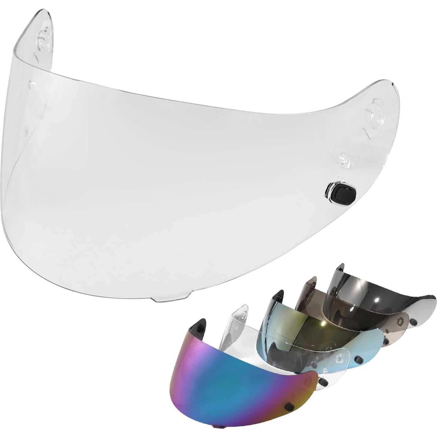 Visera de Casco JQF Gear HJ-09 CL-15 CL-16 CL-17 Transparente
