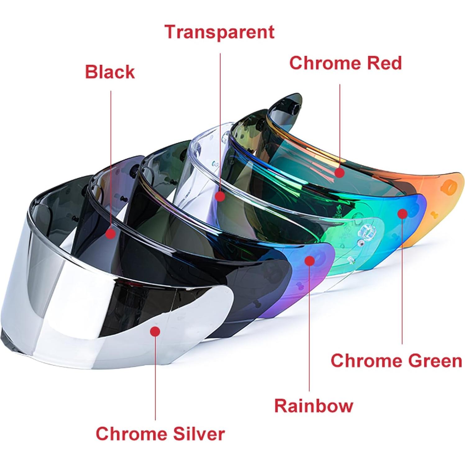 Visera de Casco de Motocicleta JQF Gear FF320/FF328/FF353/FF800 Transparente