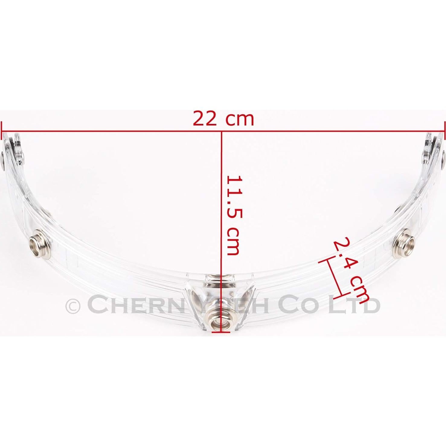 Adaptador Base Plegable Chern Yueh para Casco 3 Botones