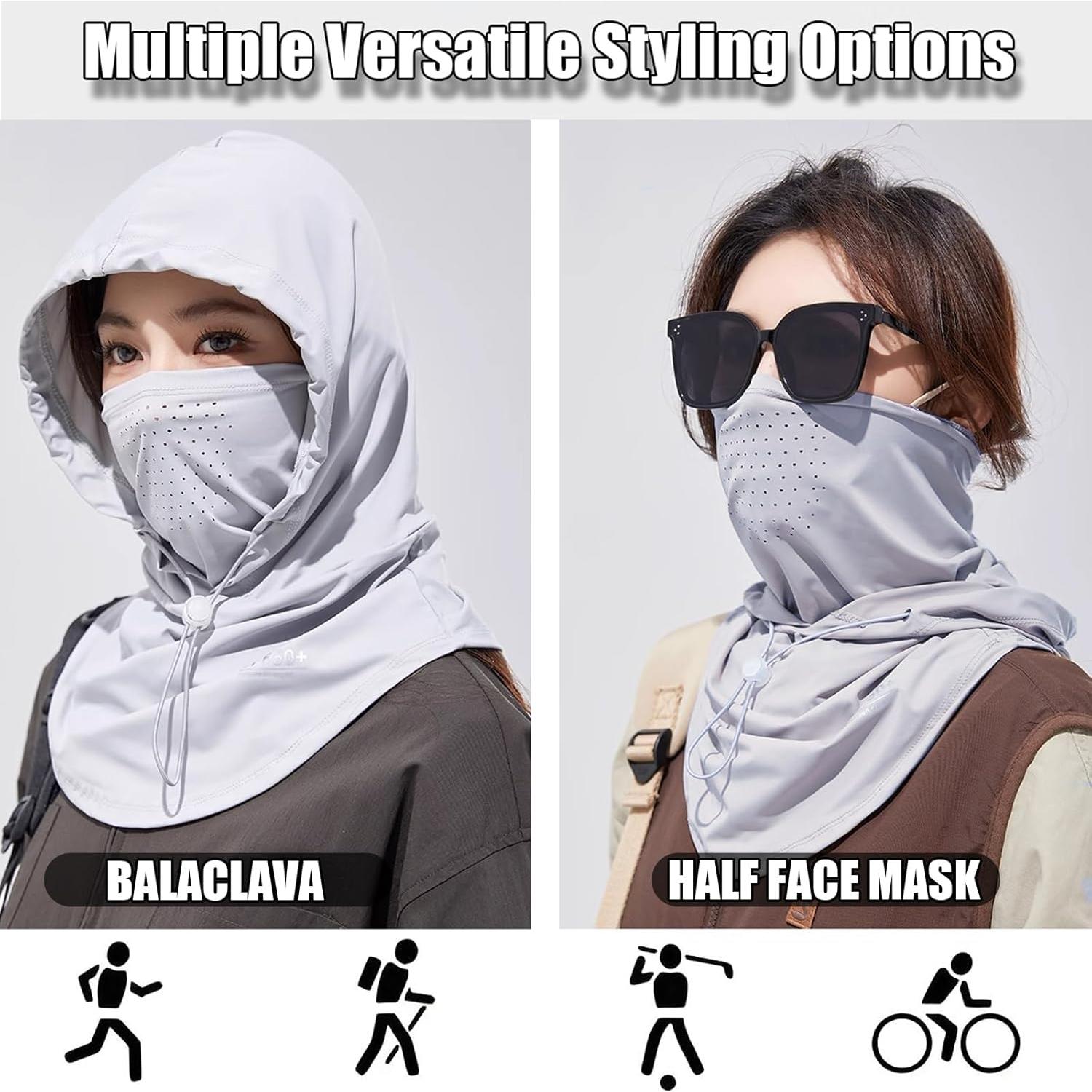 Máscara Balaclava Verano UV Protección Completa Unisex
