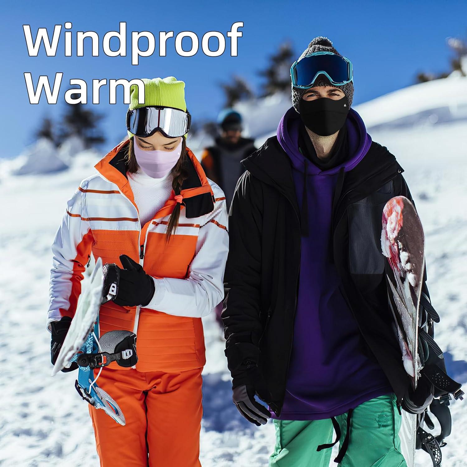 Máscara Facial UV Hymeiluely A Prueba de Viento Lavable 50+