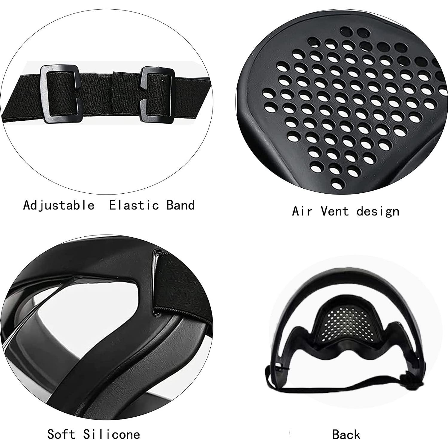 Escudo Facial Completo DSHTP Anti-Niebla Reutilizable 18.5cm